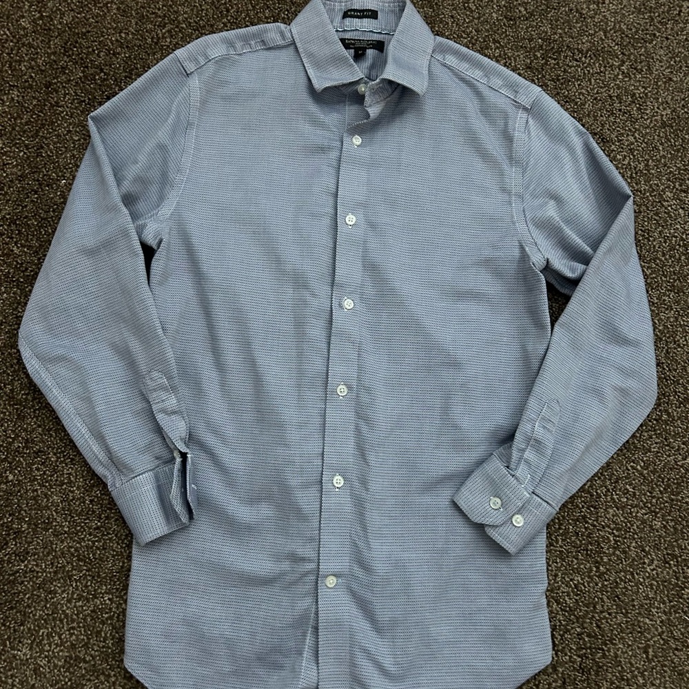 Banana Republic Blue Casual Button Down Shirt